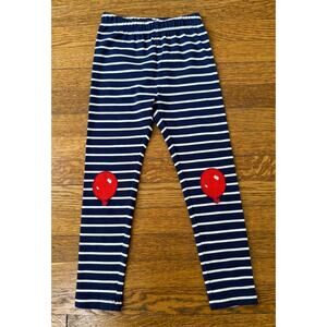 Hanna Andersson Girls' Bluey Striped Leggings Size 4